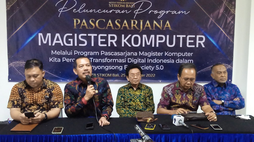 Diluncurkan Program Magister Komputer ITB STIKOM Bali Diserbu Ada