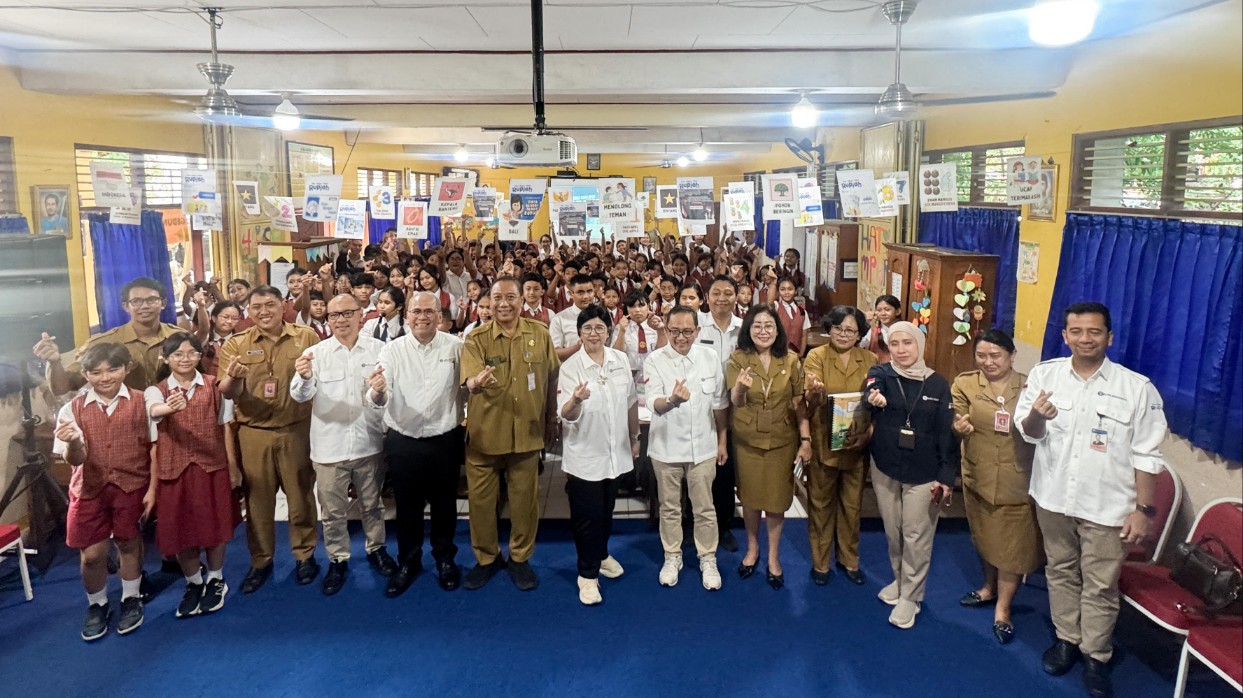 Menumbuhkan Cinta Rupiah Sejak Dini bersama Deputi Gubernur Senior Bank ...